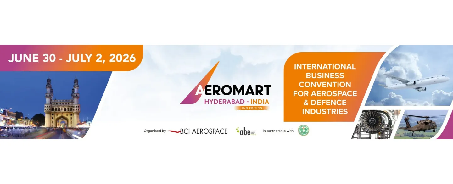 Bannière de l'évènement AEROMART INDIA 2026