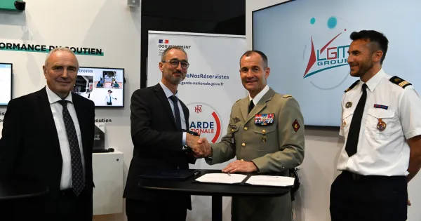 LGM signe avec la Garde nationale la convention de soutien aux politiques de réserve opérationnelle