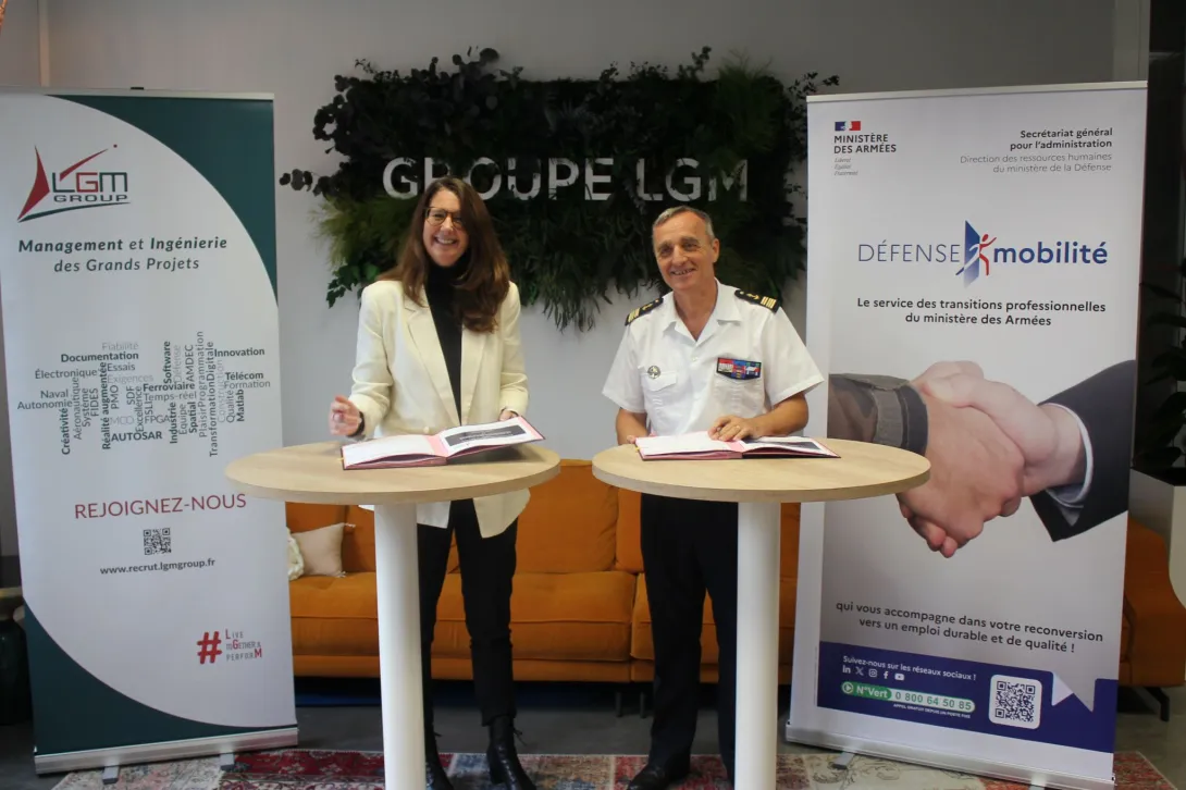 LGM signe un partenariat Défense mobilité