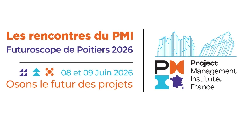 Visuel logo pour l'évènement des Rencontres du PMI 2026